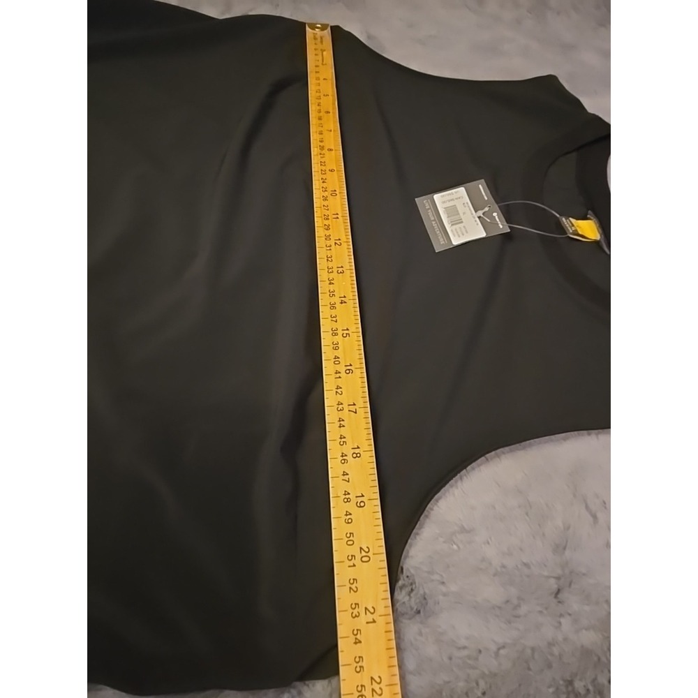 Eddie Bauer Women's XL Departure Lite Rib Tri Tank Top NWT Black Travel Shirt - Picture 6 of 14